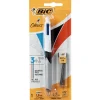 Stylo 4 couleurs BIC multif +
