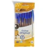 Stylo BIC bleu Cristal original x8
