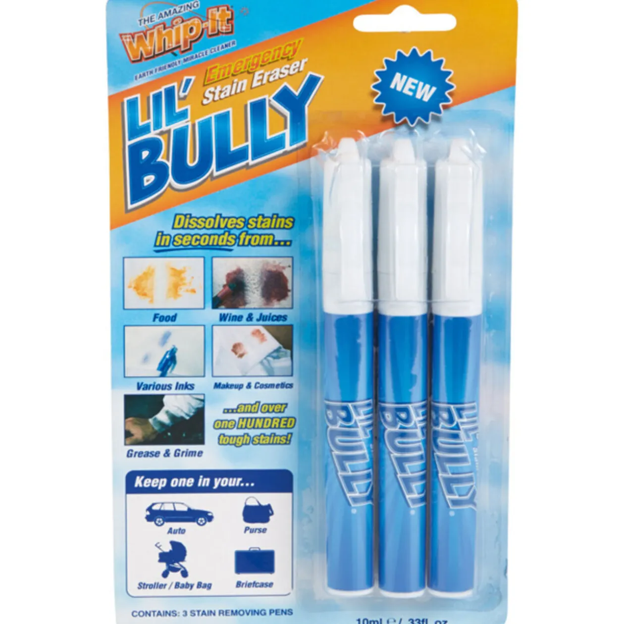 Stylo efface tâches x3