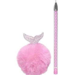 Stylo fantaisie à pompon