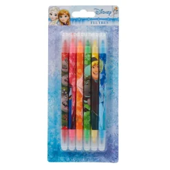 Stylo feutre double pointe Reine des neiges x6