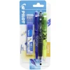 Stylo FriXion roller ball effaçable x3 + Recharge x3