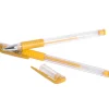 Stylo gel doré x2