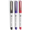 Stylo gel encre liquide noir bleu rouge x3