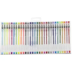 Stylo gel multicolore x30