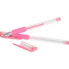 Stylo gel rose x2