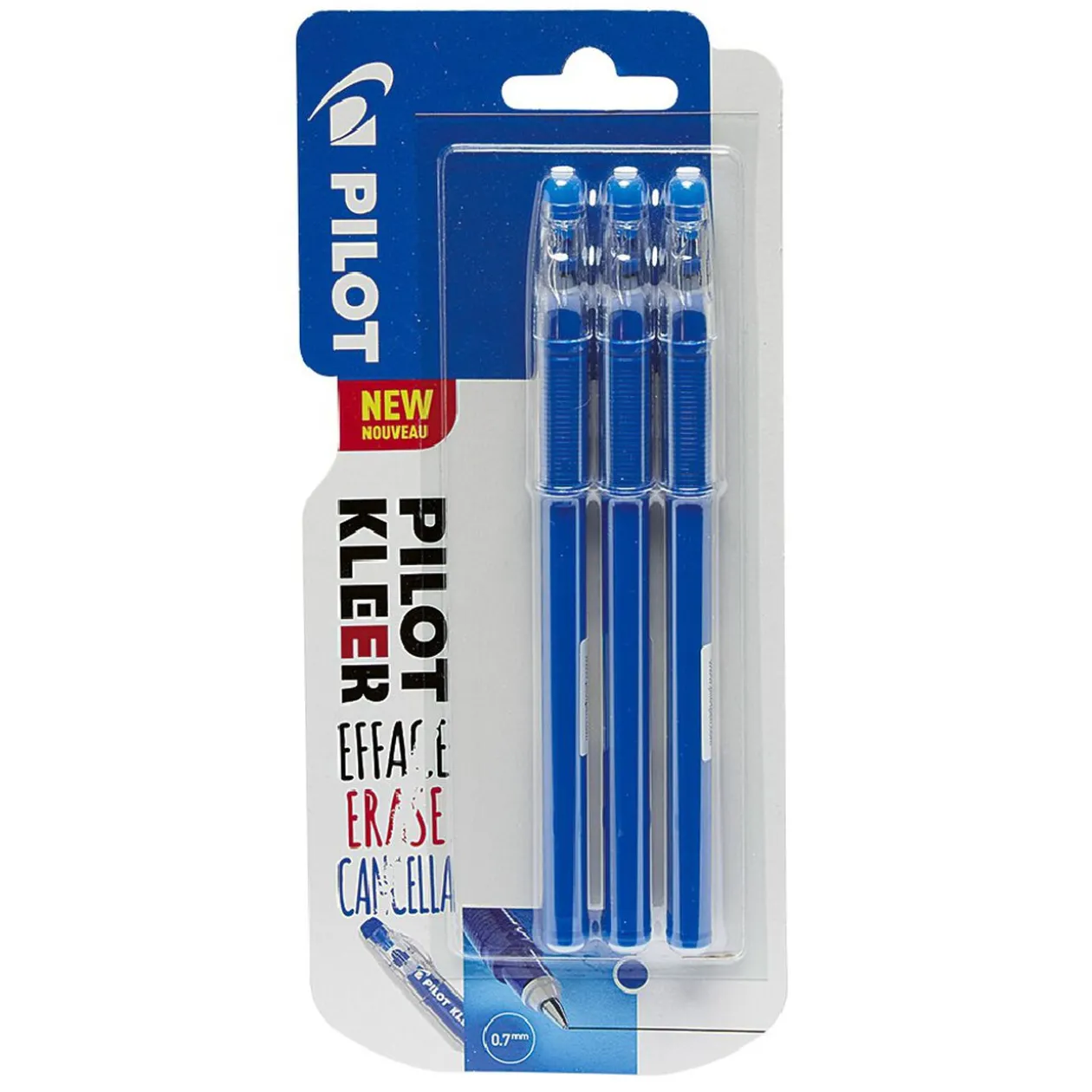 Stylo PILOT Kleer X3 cellulose pointe moyenne