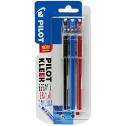 Stylo PILOT Kleer X3 plastique pointe moyenne