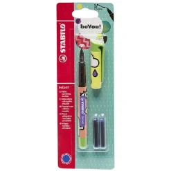 Stylo plume stabilo befab + 2 cartouches