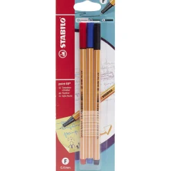 Stylo POINT 88 Stabilo x3 plastique
