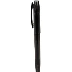 Stylo roller effacable noir