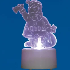 Sujet Noël lumineux à poser h.7,5 cm