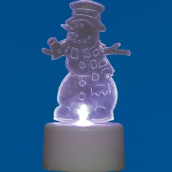 Sujet Noël lumineux à poser h.7,5 cm