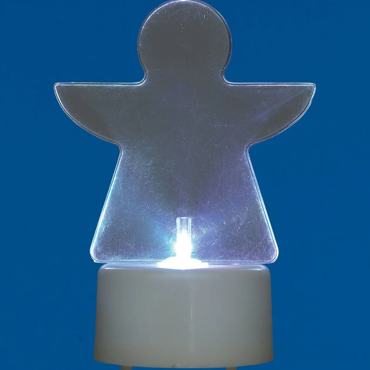 Sujet Noël lumineux à poser h.7,5 cm