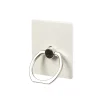 Support anneau bague pour téléphone en plastique rose ou blanc