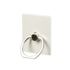 Support anneau bague pour téléphone en plastique rose ou blanc