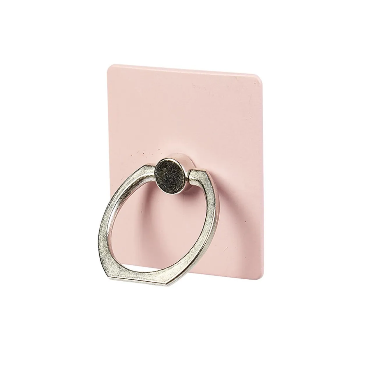 Support anneau bague pour téléphone en plastique rose ou blanc