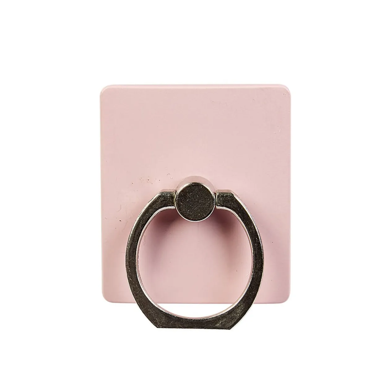 Support anneau bague pour téléphone en plastique rose ou blanc