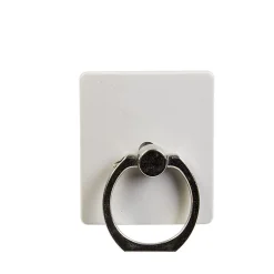 Support anneau bague pour téléphone en plastique rose ou blanc