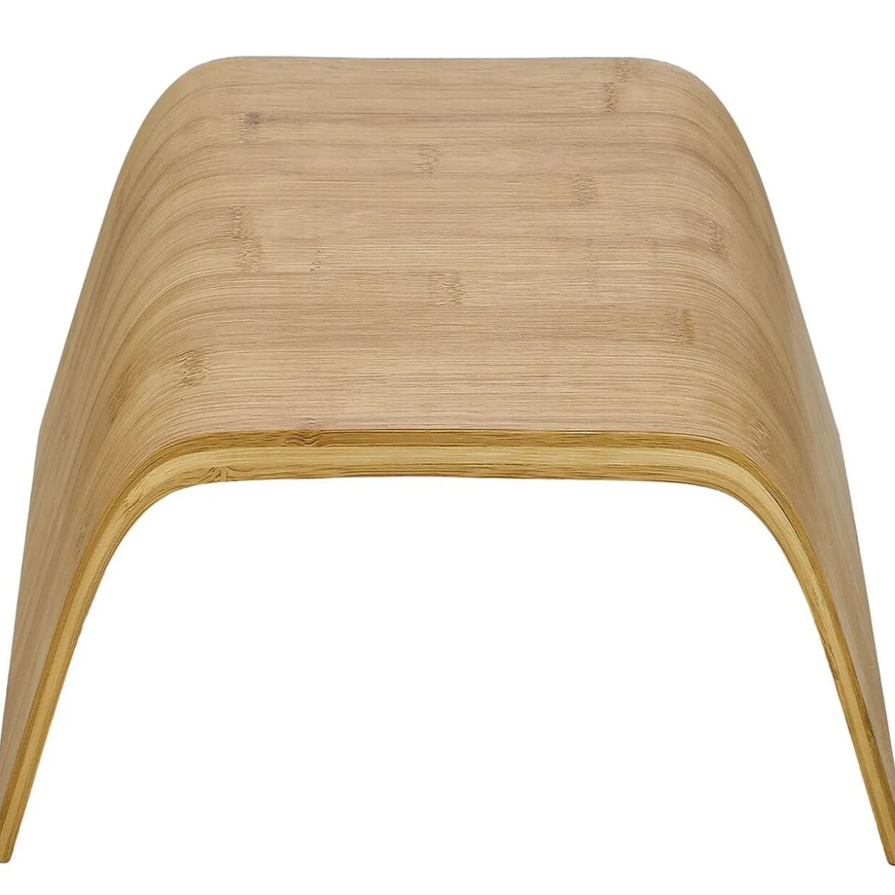 Support écran ordinateur bambou 54xH10x24cm