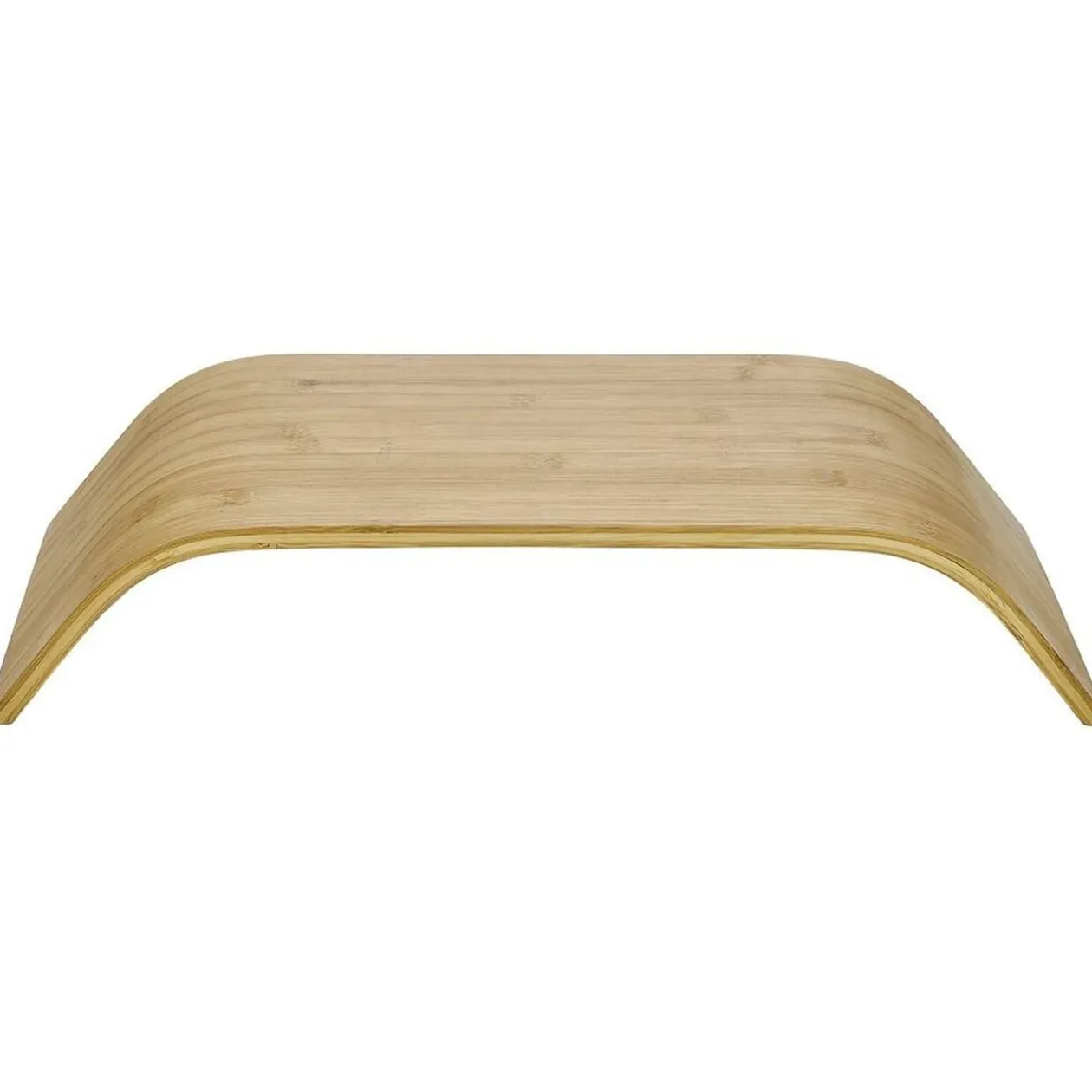Support écran ordinateur bambou 54xH10x24cm