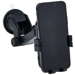 Support de téléphone et chargeur noir