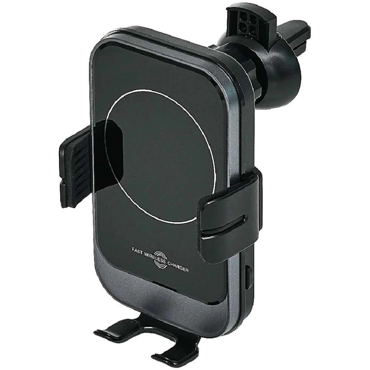 Support de téléphone et chargeur noir