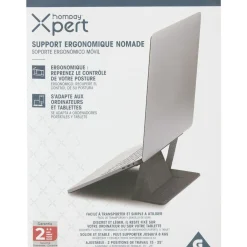 Support Homday X-Pert pour ordinateur portable et tablette noir