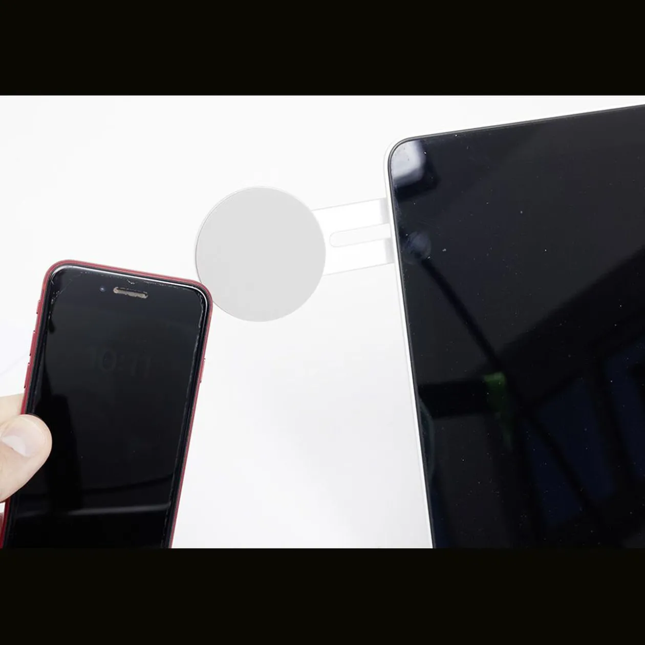 Support magnétique pour téléphone