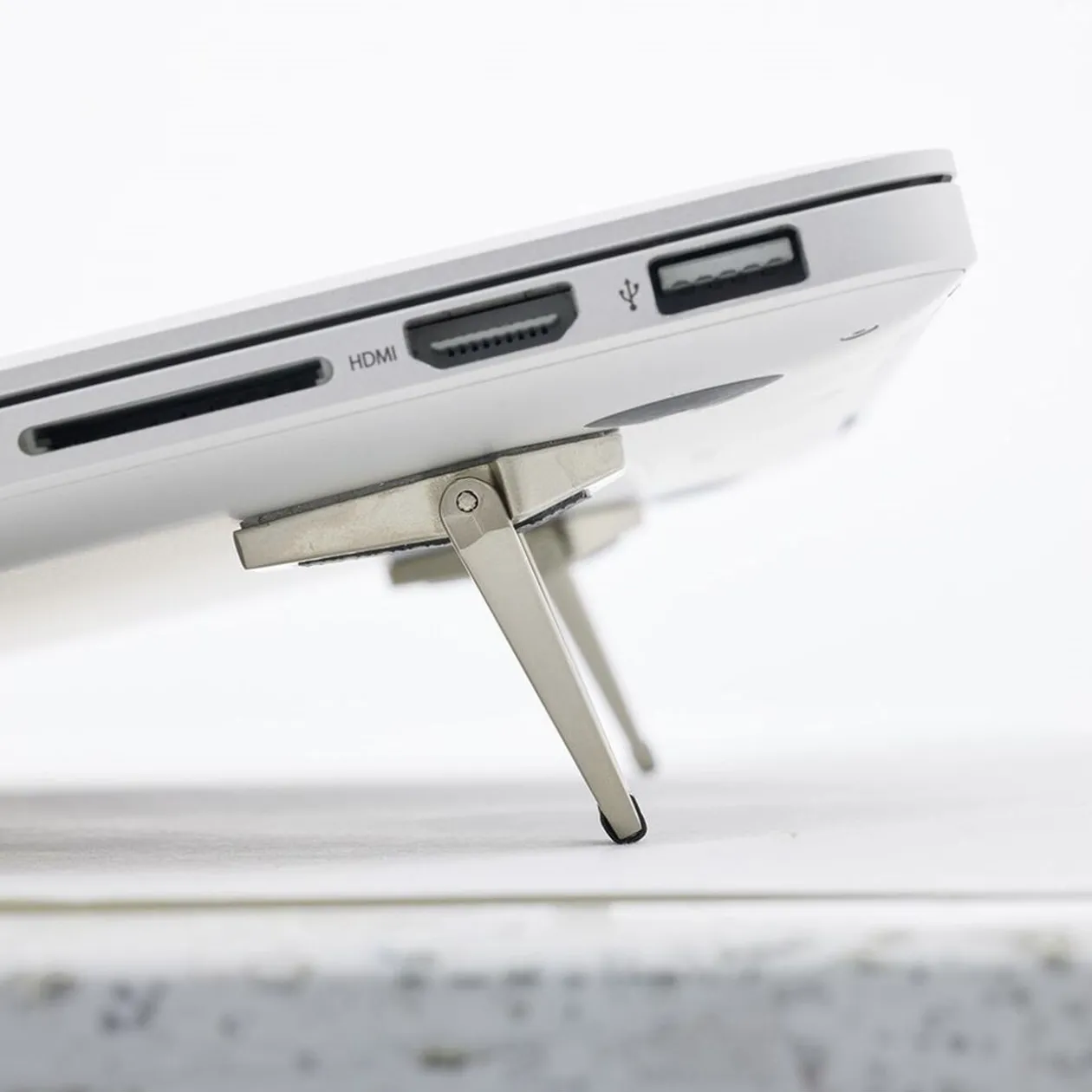 Support pliable pour ordinateur 2 patins