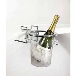 Support seau à glaces en métal Ø20xH41,5cm