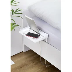 Support tablette multifonction blanc