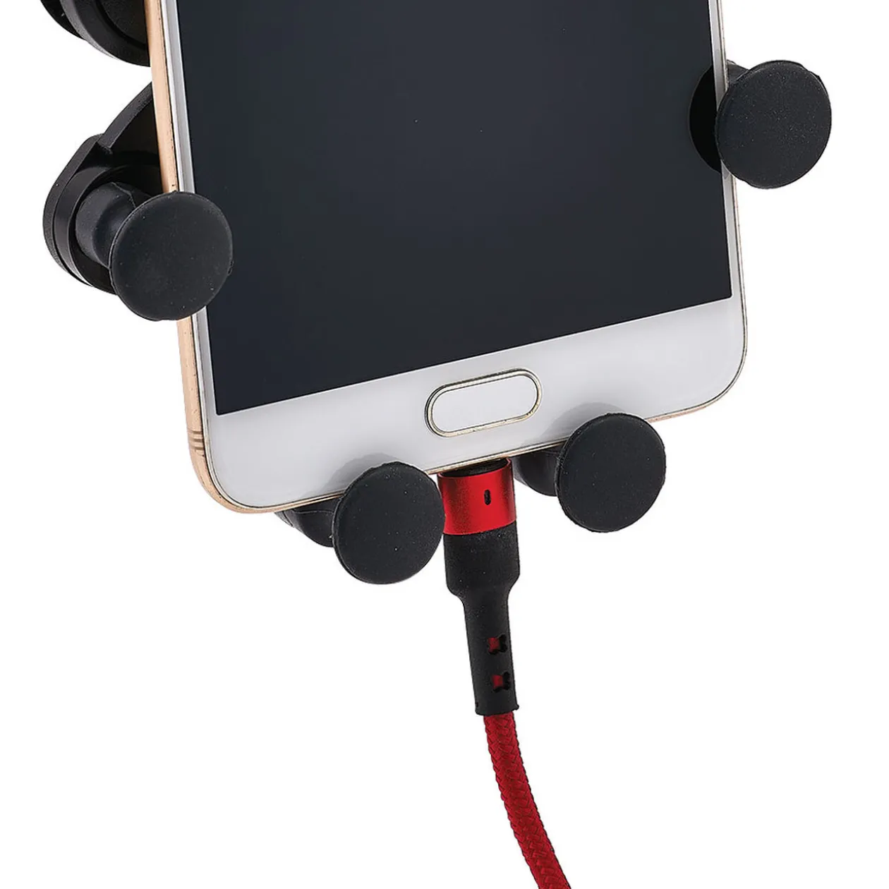 Support téléphone boules en silicone pour voiture