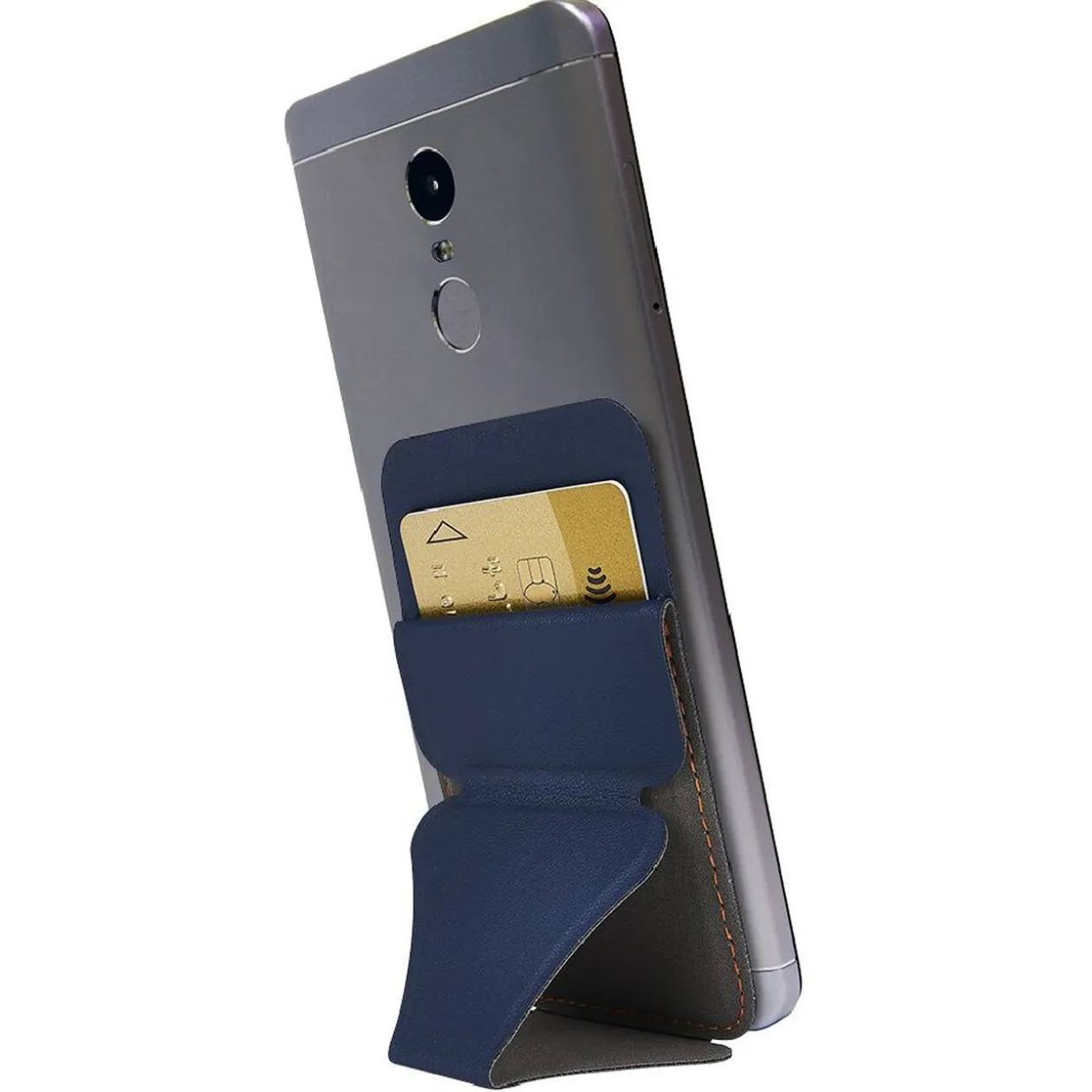 Support téléphone cuir avec porte carte