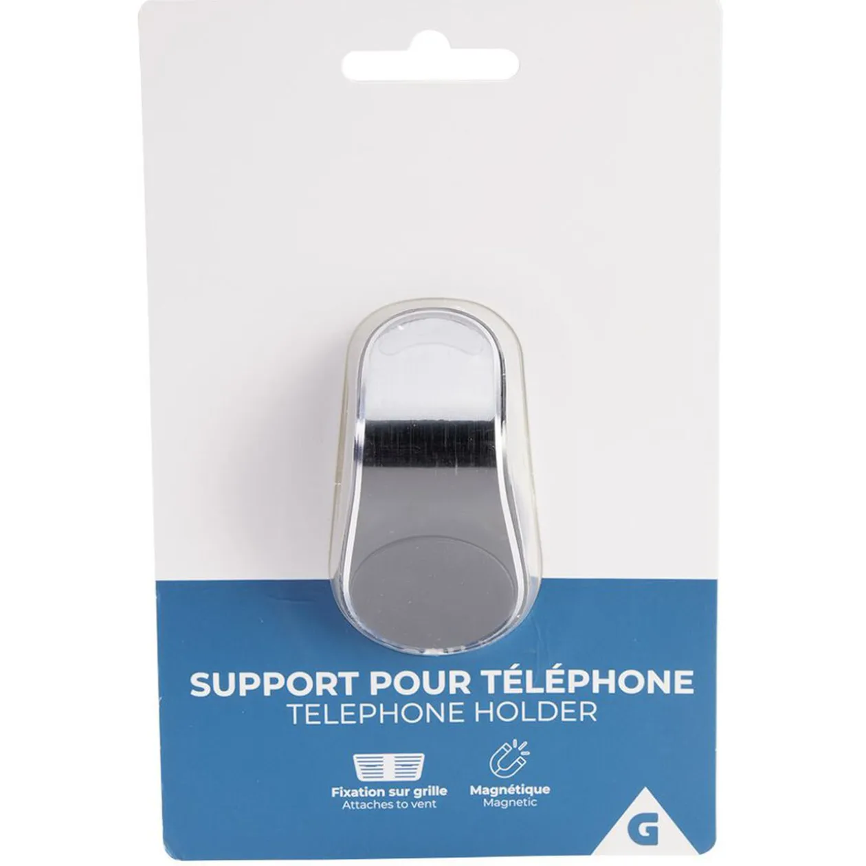Support téléphone voiture avec 2 magnets