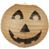 Suspension boule en papier motif Halloween x3