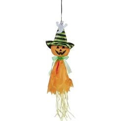Suspension figurine épouvantail Halloween