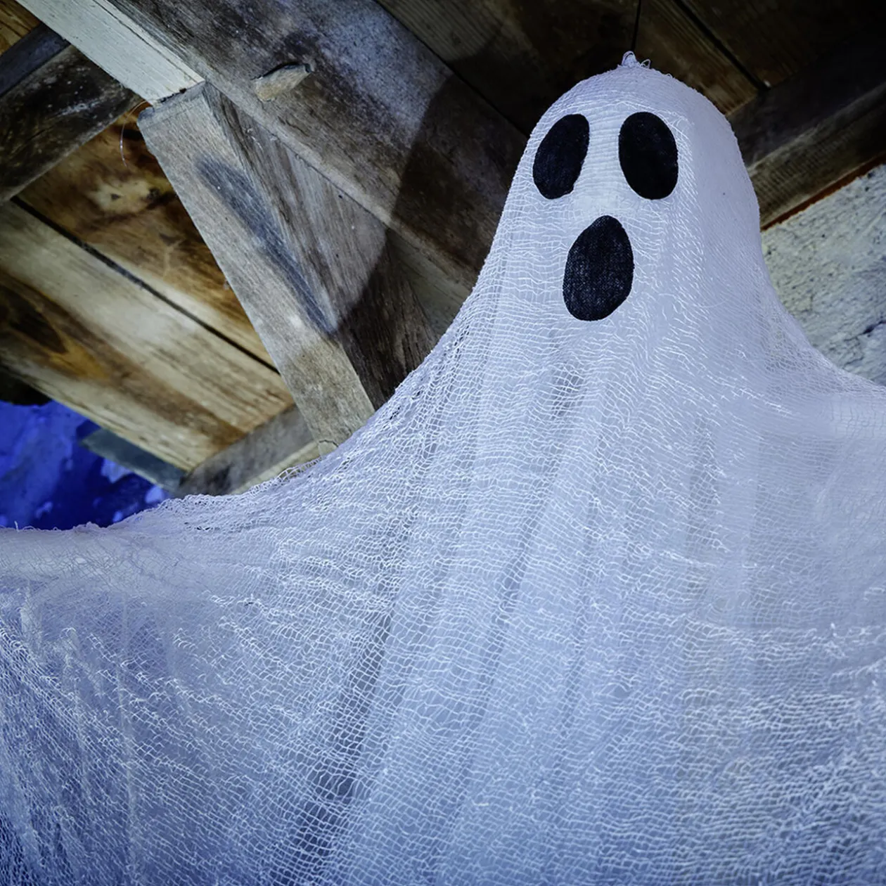 Suspension Halloween fantôme blanc