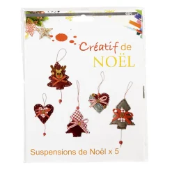 Suspension Noël à coudre