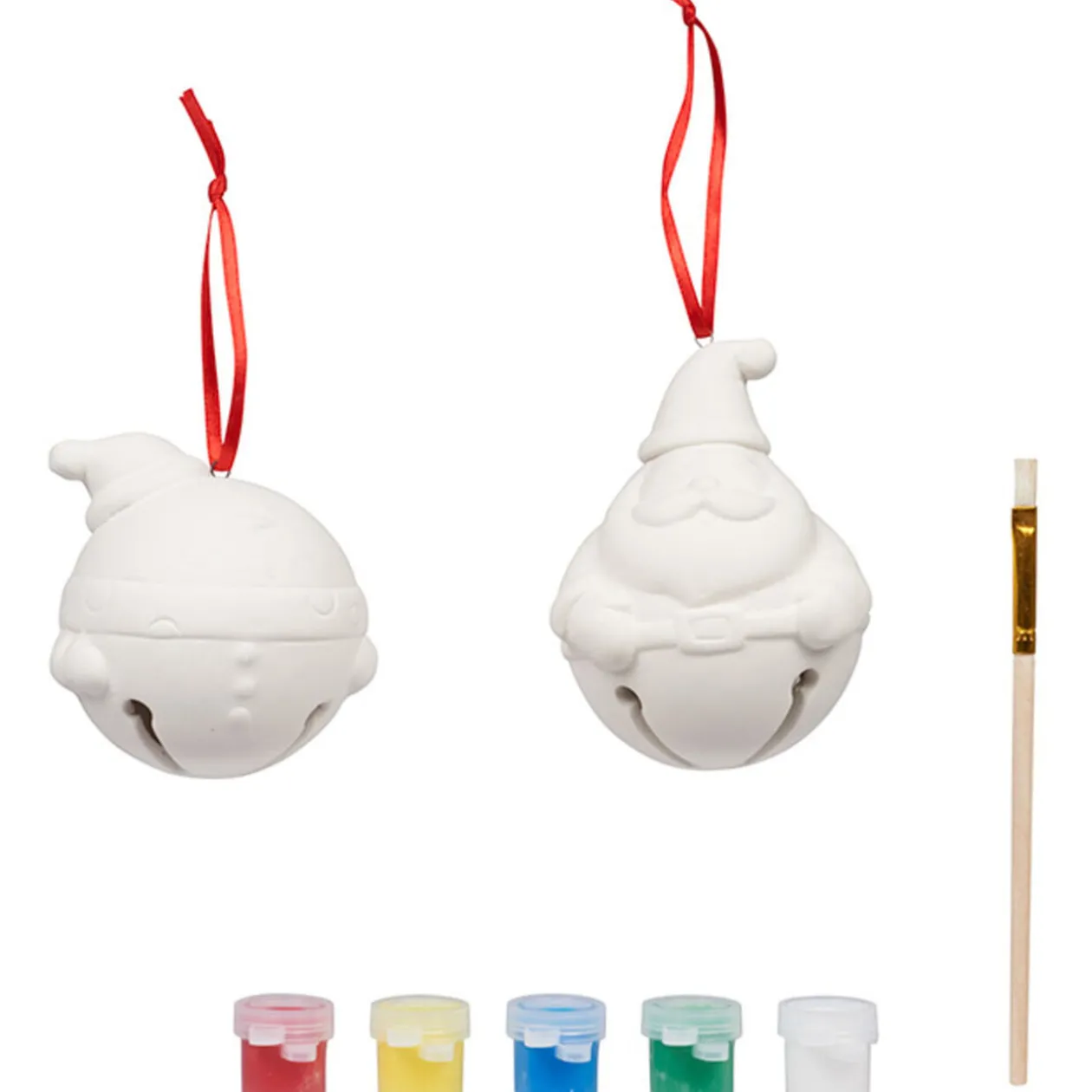 Suspension Noël à peindre x2