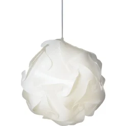 Suspension plastique blanche