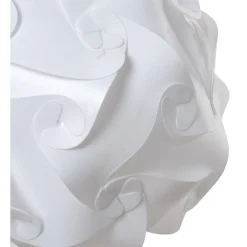 Suspension plastique blanche