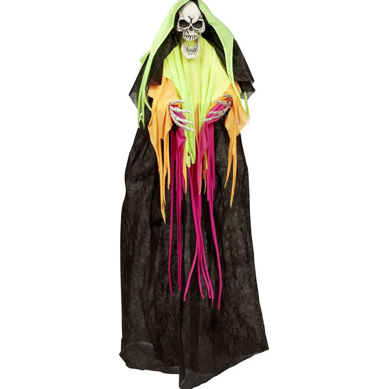 Suspension squelette fluo lumineux