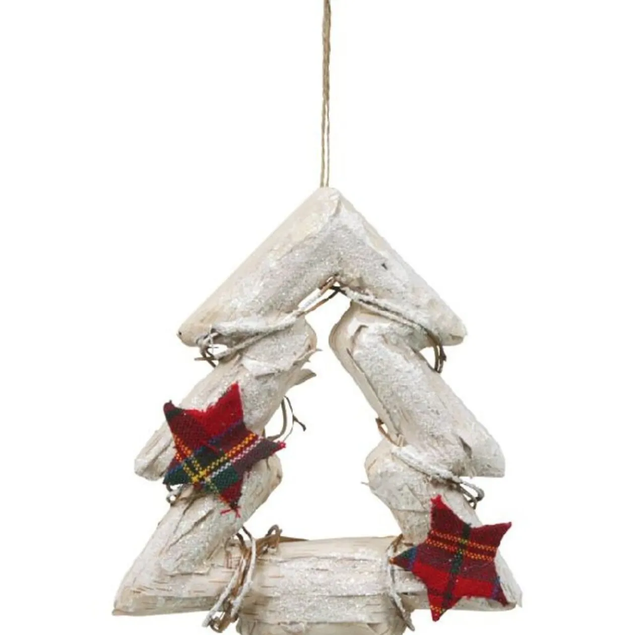 Suspension tissu étoile ou sapin