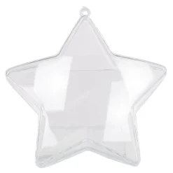 Suspension étoile sapin Noël à remplir