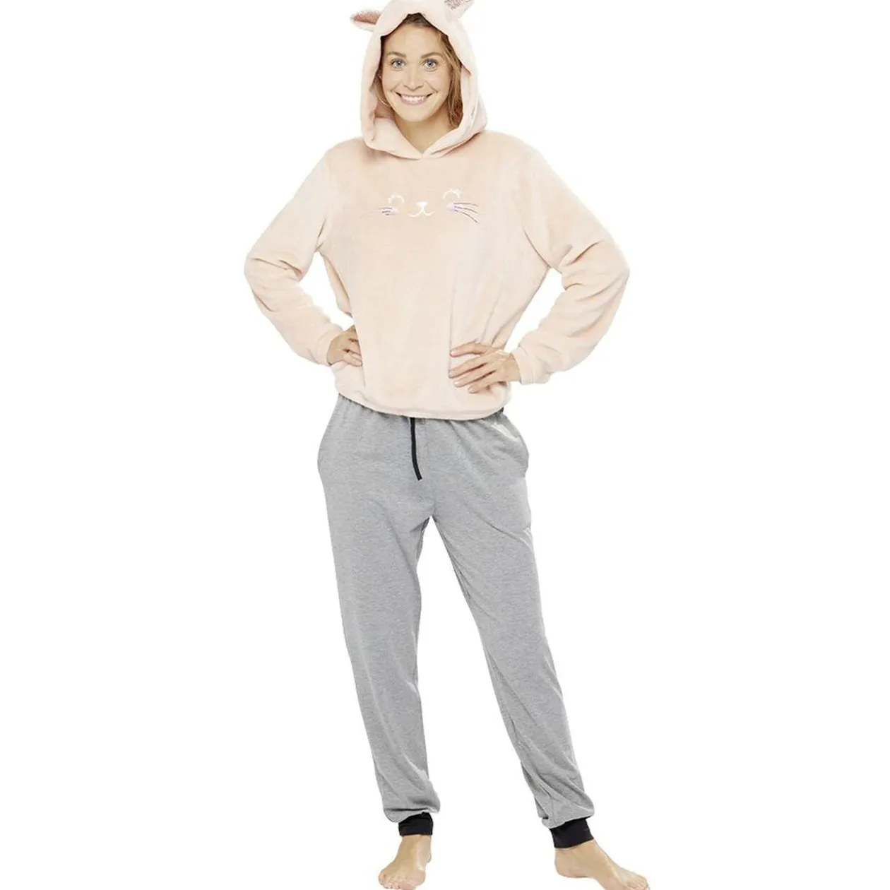 Sweat pyjama chat pour adulte Taille S/M ou L