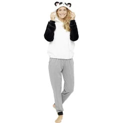 Sweat pyjama panda pour adulte Taille S/M ou L