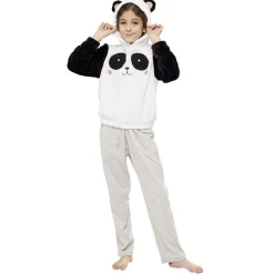 Sweat pyjama panda pour enfant Taille XS/6-8 ans ou 10-12 ans