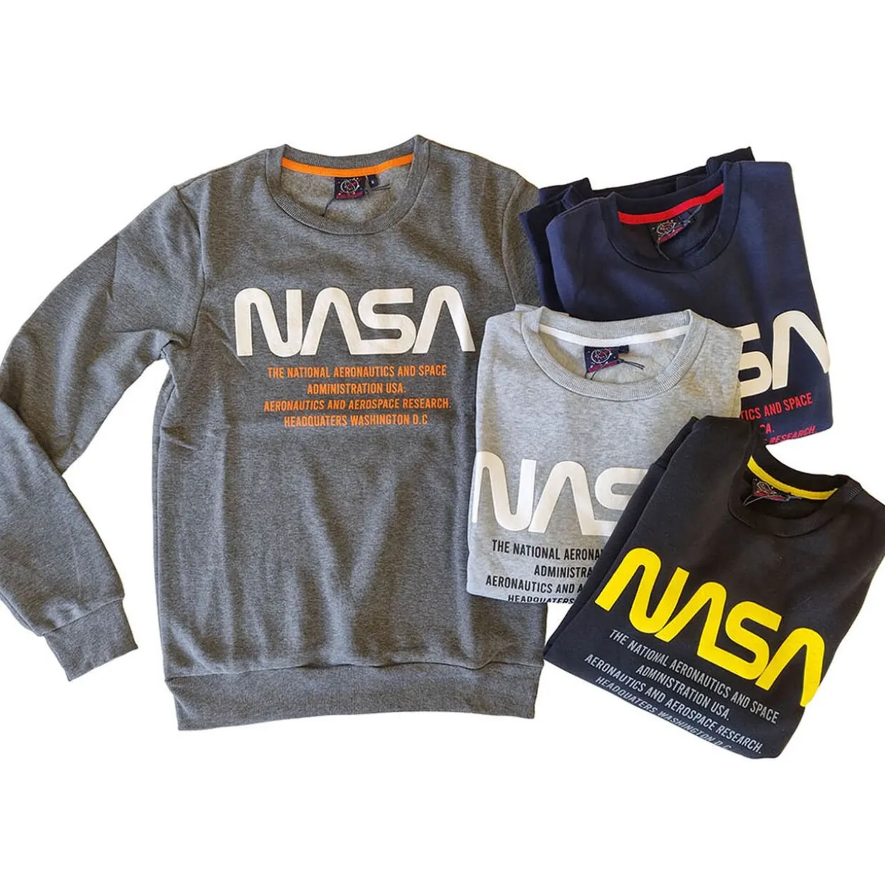 Sweat ras de cou Nasa homme