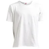 T shirt homme fibre de bambou élasthanne blanc - Taille M